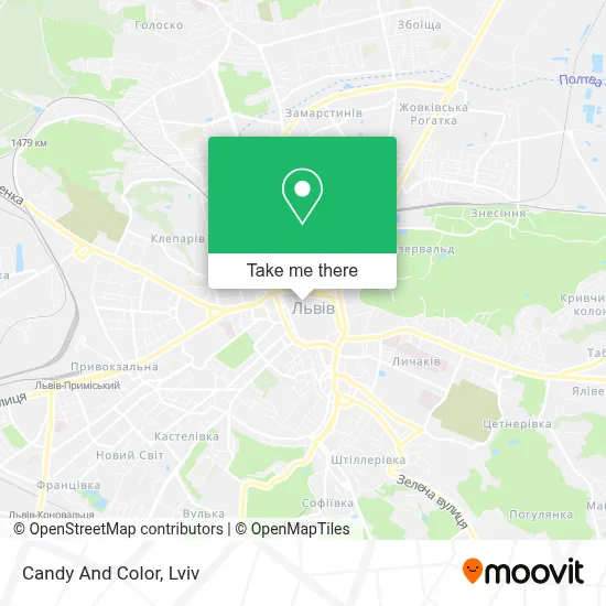 Candy And Color map