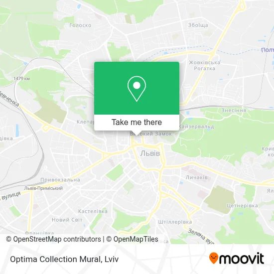 Optima Collection Mural map