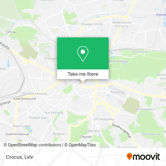 Crocus map