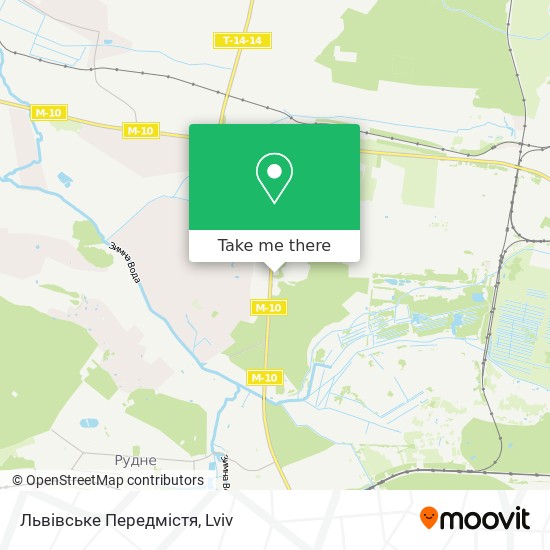 Львівське Передмістя map