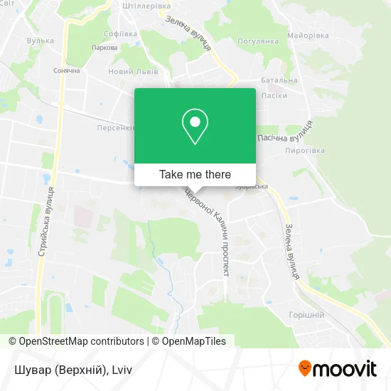 Карта Шувар (Верхній)