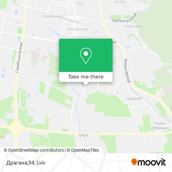 Драгана,34 map