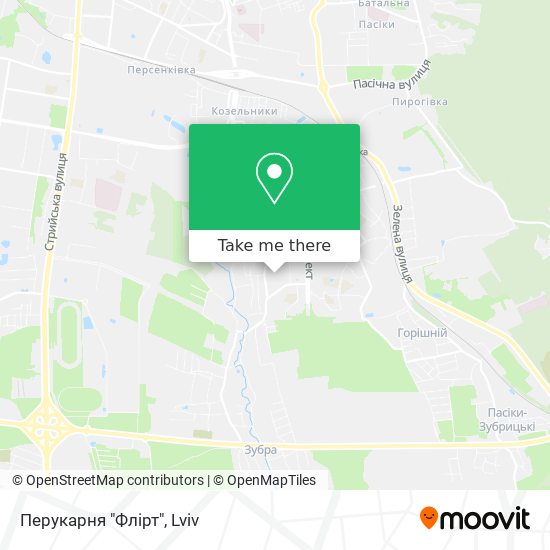 Перукарня "Флірт" map