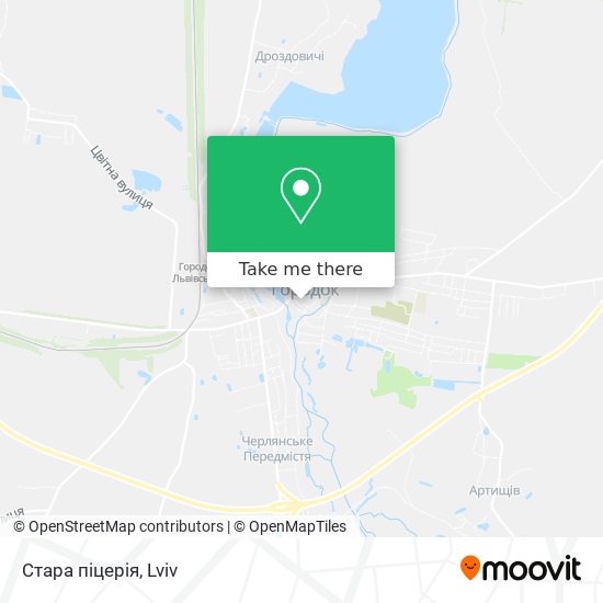 Стара піцерія map
