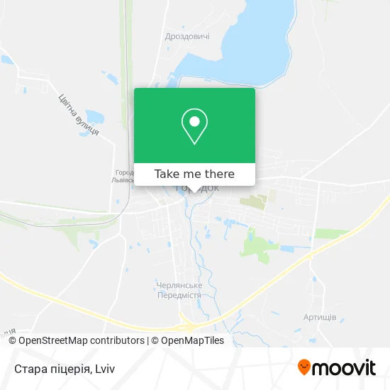 Карта Стара піцерія