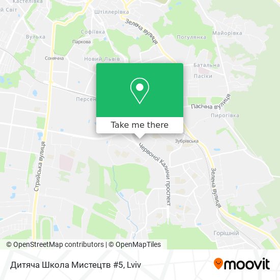 Дитяча Школа Мистецтв #5 map