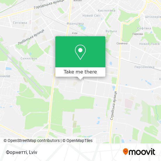 Форнетті map