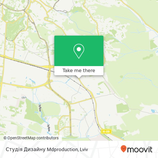 Студія Дизайну Mdproduction map