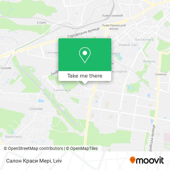 Салон Краси Мері map