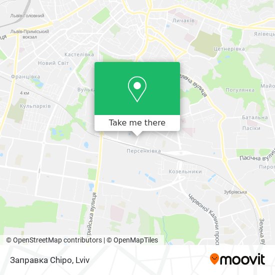 Карта Заправка Chipo