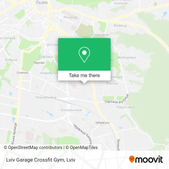 Карта Lviv Garage Crossfit Gym