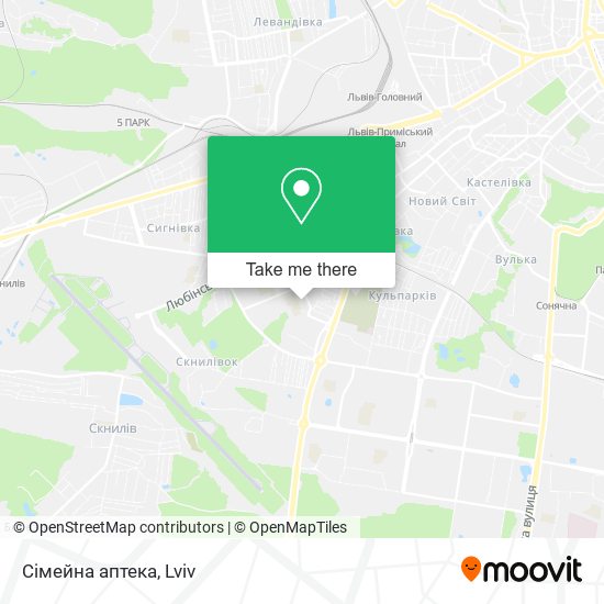Сімейна аптека map