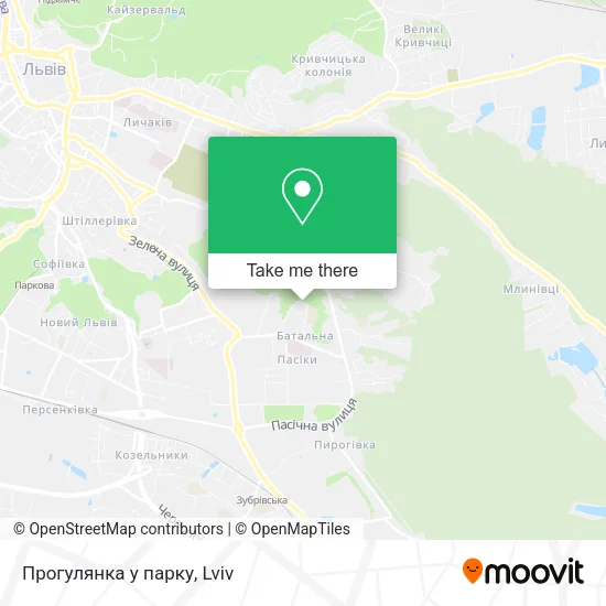 Карта Прогулянка у парку