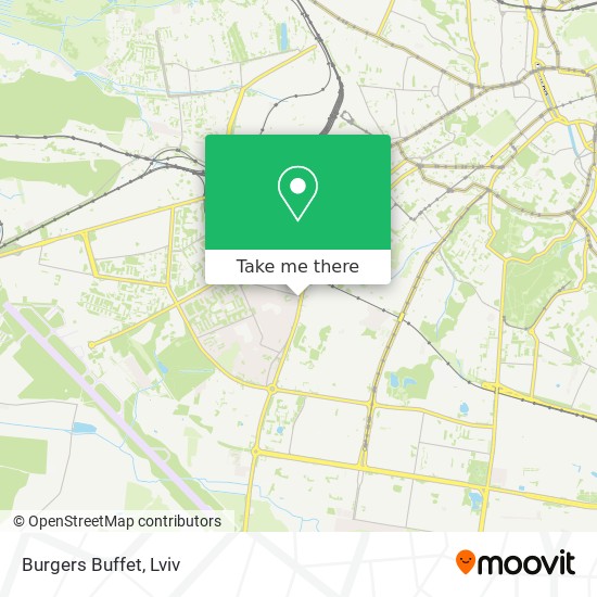 Burgers Buffet map