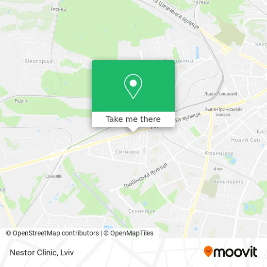 Карта Nestor Clinic