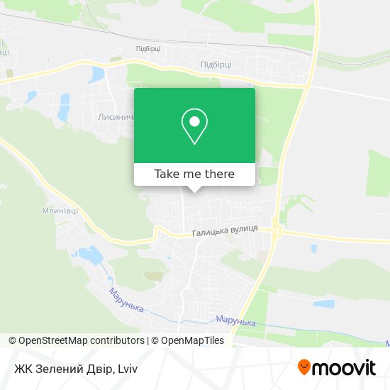 ЖК Зелений Двір map