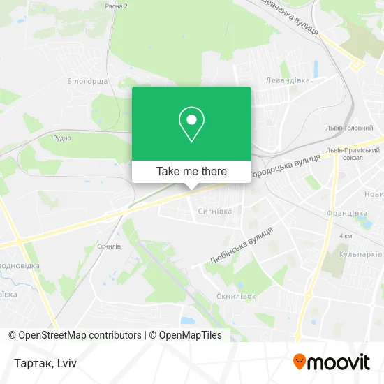 Карта Тартак