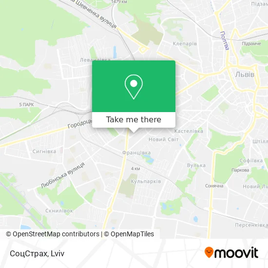 СоцСтрах map