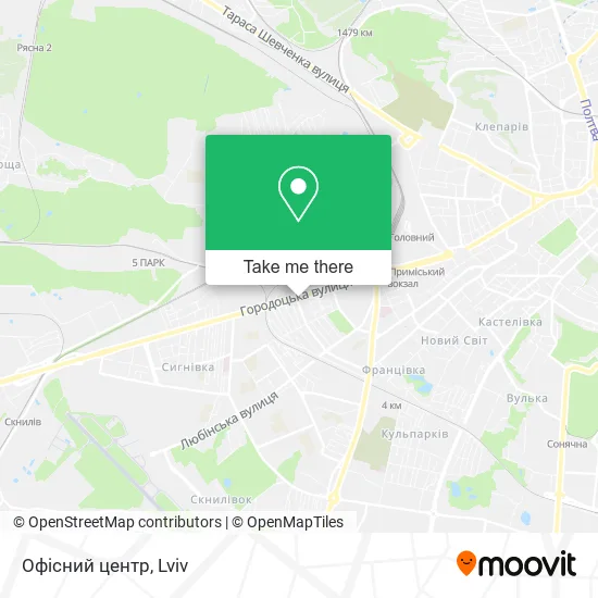 Карта Офісний центр