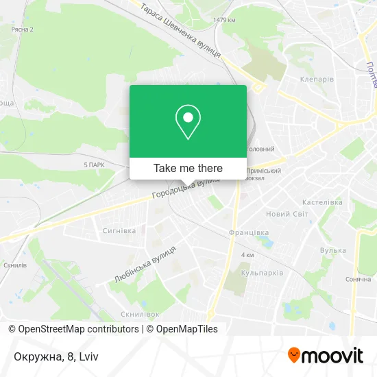 Карта Окружна, 8