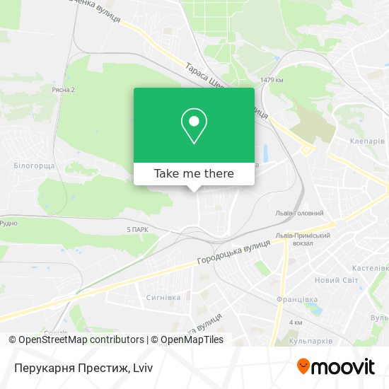 Карта Перукарня Престиж