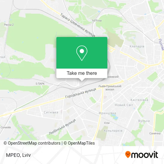Карта МРЕО