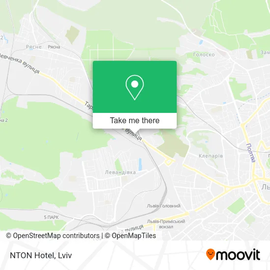 Карта NTON Hotel