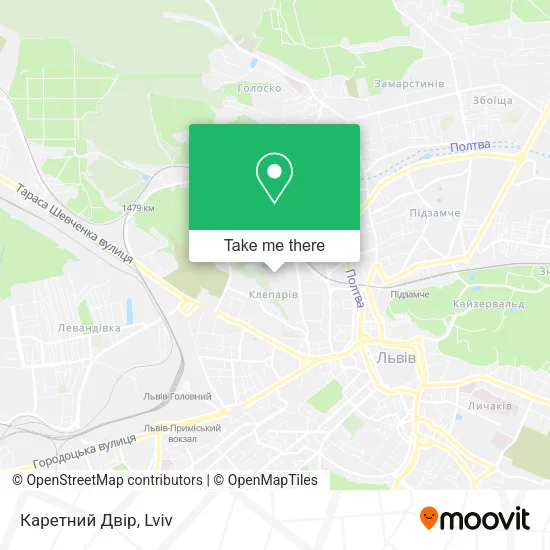 Карта Каретний Двір