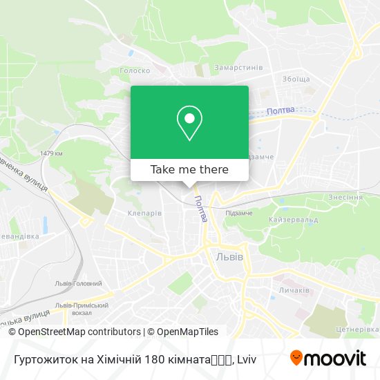 Гуртожиток на Хімічній 180 кімната🐯📚🍰 map