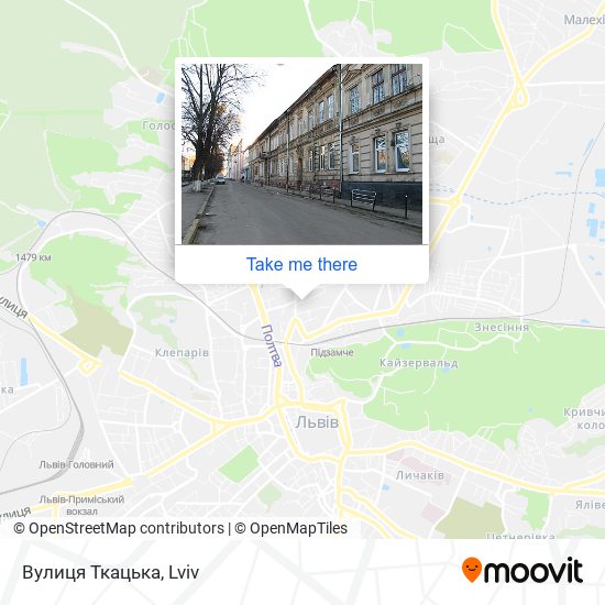 Вулиця Ткацька map