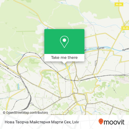 Нова Творча Майстерня Марти Сех map