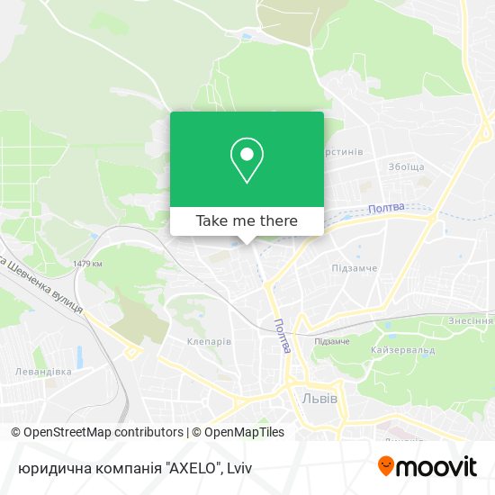 юридична компанія "AXELO" map