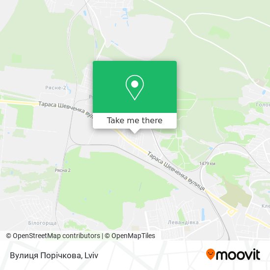 Вулиця Порічкова map