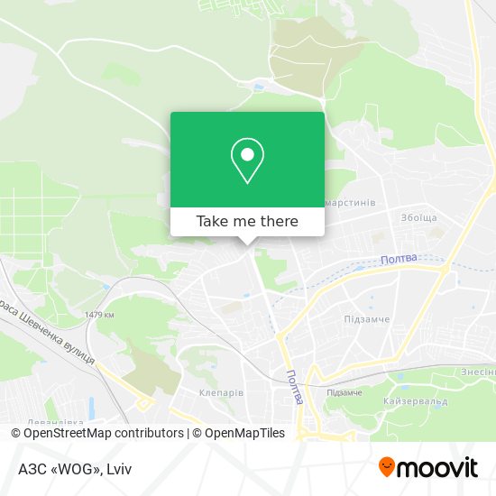 АЗС «WOG» map