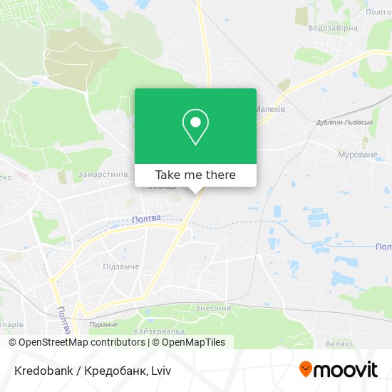 Kredobank / Кредобанк map
