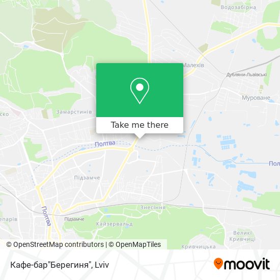 Кафе-бар"Берегиня" map