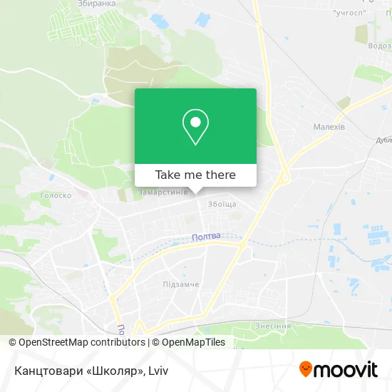 Канцтовари «Школяр» map