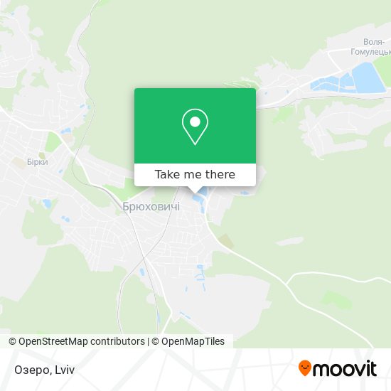 Озеро map