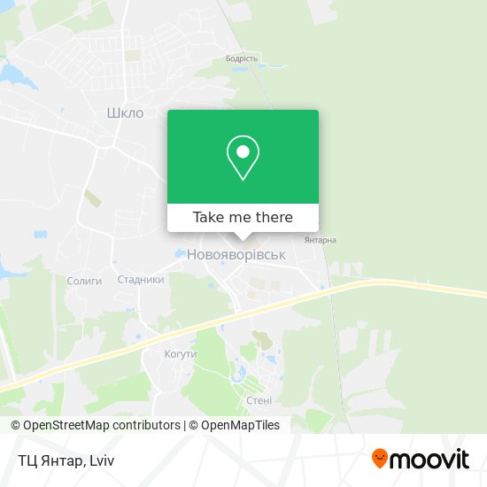 ТЦ Янтар map