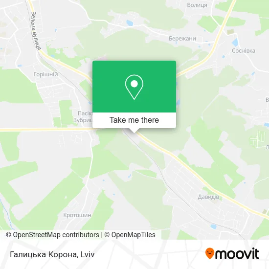 Карта Галицька Корона