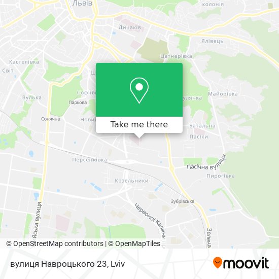 вулиця Навроцького 23 map