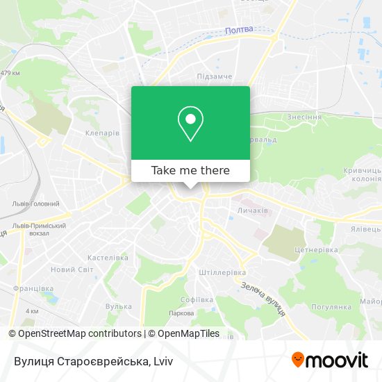 Вулиця Староєврейська map