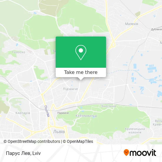 Карта Парус Лев