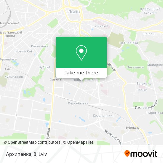 Архипенка, 8 map