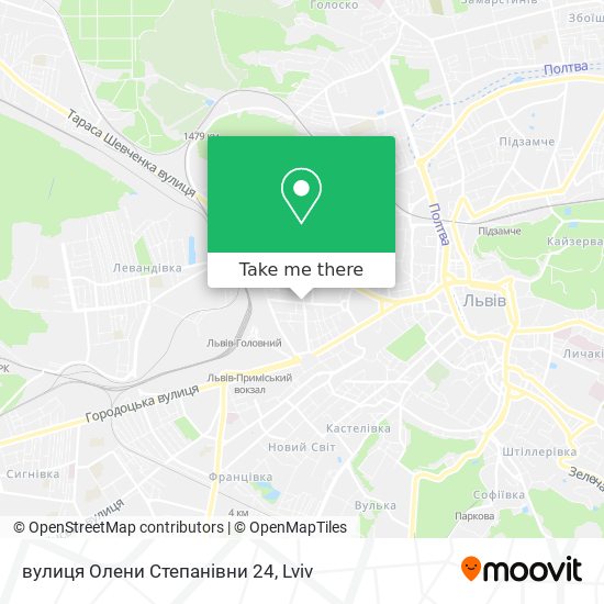 вулиця Олени Степанівни 24 map