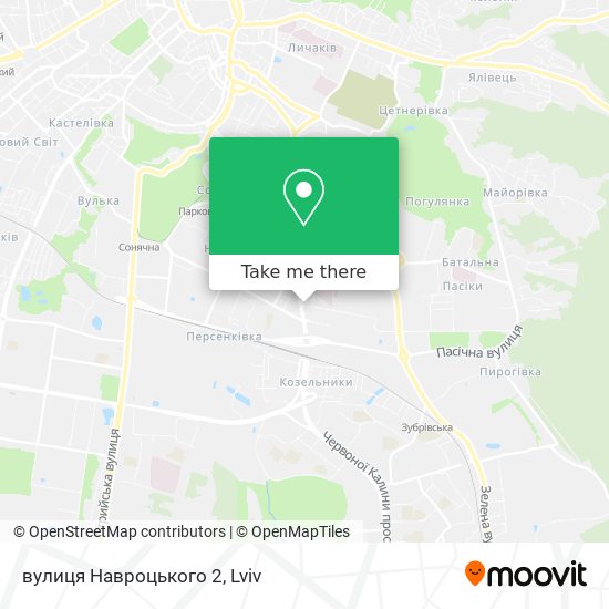 вулиця Навроцького 2 map