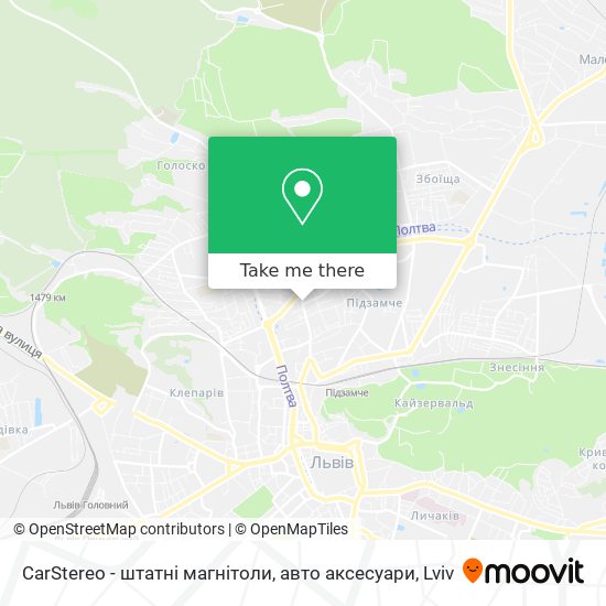 Карта CarStereo - штатні магнітоли, авто аксесуари