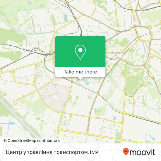 Центр управлiння транспортом map