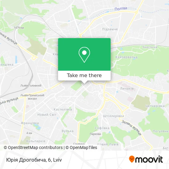 Карта Юрія Дрогобича, 6