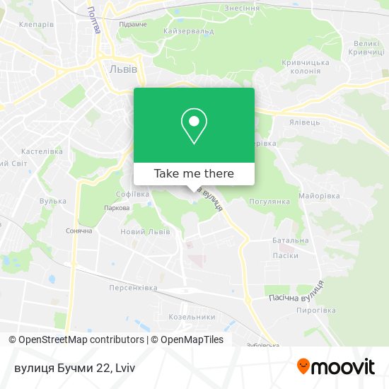 вулиця Бучми 22 map